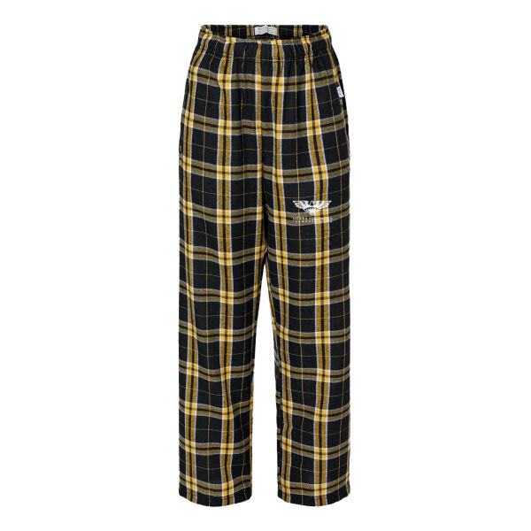Youth Boxercraft Flannel Plaid Pant with SFLC Logo on Leg Thumbnail