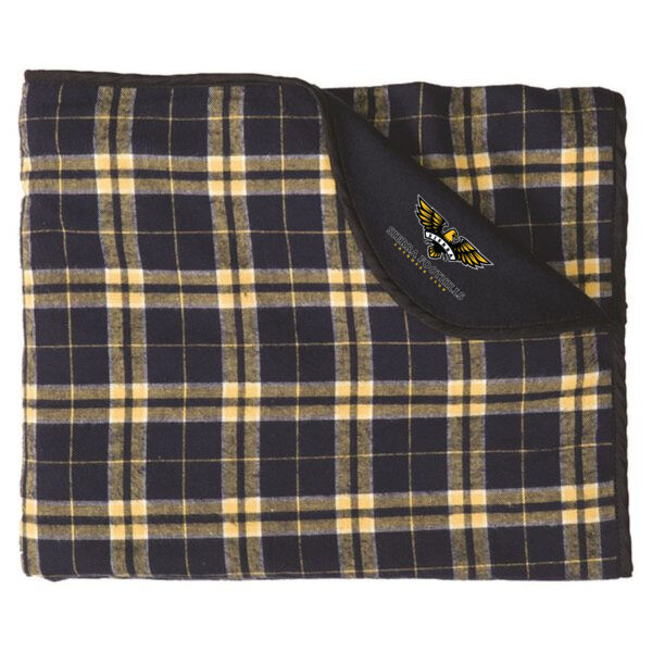 SFLC Plaid Flannel Blanket with Logo Thumbnail