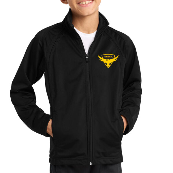 Youth Sportwick Full Zipper Warm Up Jacket  Thumbnail
