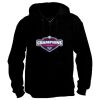 Adult Powerblend® Full-Zip Hooded Sweatshirt Thumbnail