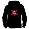 Adult Powerblend® Full-Zip Hooded Sweatshirt Thumbnail