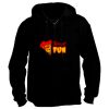 Adult Powerblend® Full-Zip Hooded Sweatshirt Thumbnail