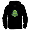 Adult Powerblend® Full-Zip Hooded Sweatshirt Thumbnail