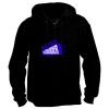 Adult Powerblend® Full-Zip Hooded Sweatshirt Thumbnail