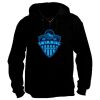 Adult Powerblend® Full-Zip Hooded Sweatshirt Thumbnail