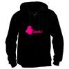 Adult Powerblend® Full-Zip Hooded Sweatshirt Thumbnail