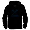 Adult Powerblend® Full-Zip Hooded Sweatshirt Thumbnail