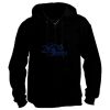 Adult Powerblend® Full-Zip Hooded Sweatshirt Thumbnail